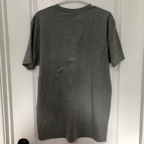 Next level Apparel Mens T-Shirt Size Medium Gray Graphic Print Short Sleeve NWT - Picture 7 of 7